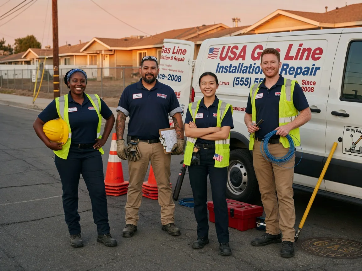 Gas Line Installation company in Bailey, TX